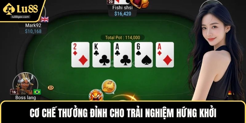Cơ chế thưởng đỉnh cho trải nghiệm hứng khởi