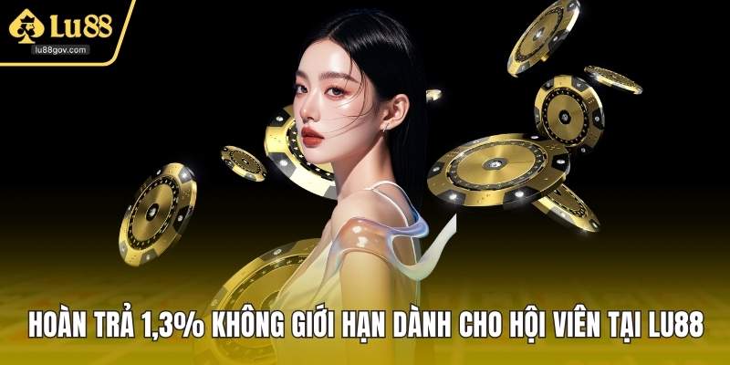 Hoàn Trả 1,3% Không Giới Hạn